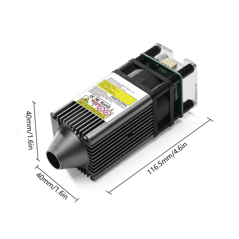 Laser Module 40W Electric Power 5‑5.5W Optical Power Compression Spot