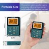 Paeiope Portable Radio AM FM, Rechargeable Pocket Speaker with Best