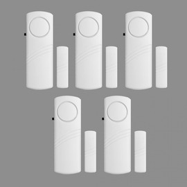 Ring-Style Anti-Theft Door & Window Alarm - 5 Pack Anti-theft Alarm