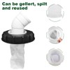 Riisoyu IBC Lid Filter, Nylon Lid with Filter, Washable, 163