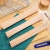 DIYEAH 215 Pcs Wooden Dowel Rods Balsa Wood Sticks Square