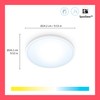 WiZ Tunable White Superslim Smart Connected WiFi Ceiling Mounted Light