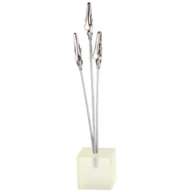 Metal Clip Perfume Test Strips Metal Clip Holder Stand for Aromatherapy Perfume Test Paper Clip Holder