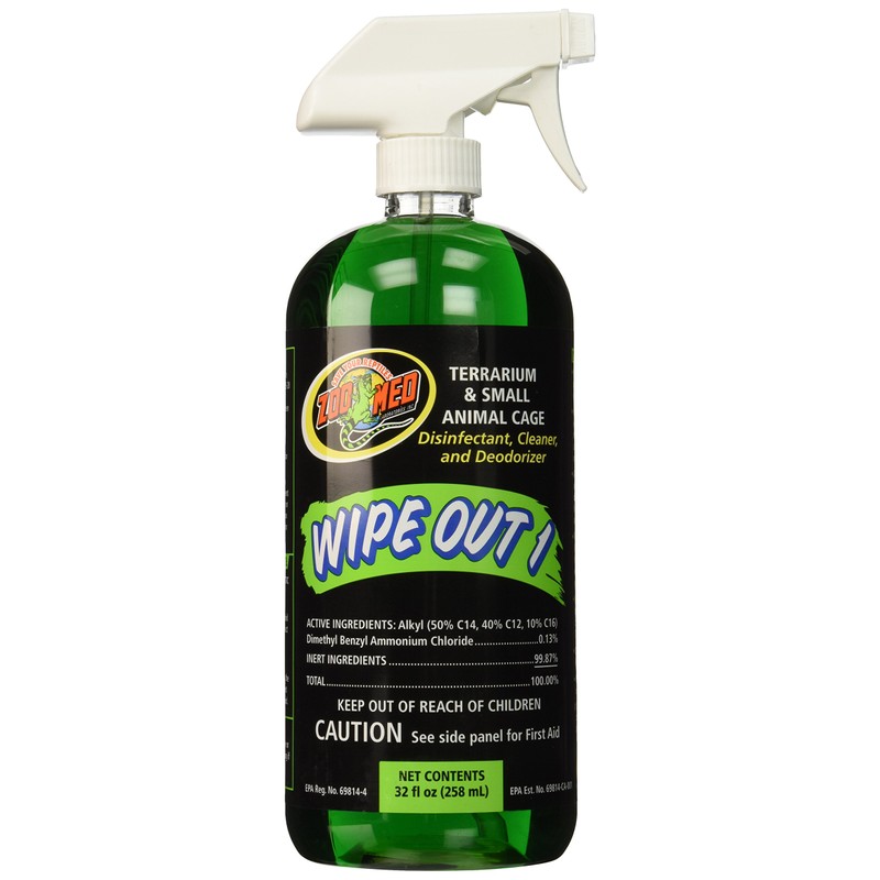 Zoo Med Wipe Out 1 Disinfectant, 32 oz