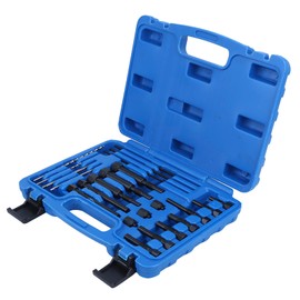 22PCS Glow Plug Remover Set, Spark Plug Extractor Glow Plug Removal Puller Extractor Heater Element Electrodes Drilling Tapping for Glow Plugs Threads M8 x 1.0 M10 x 1.0 M10 x 1.25