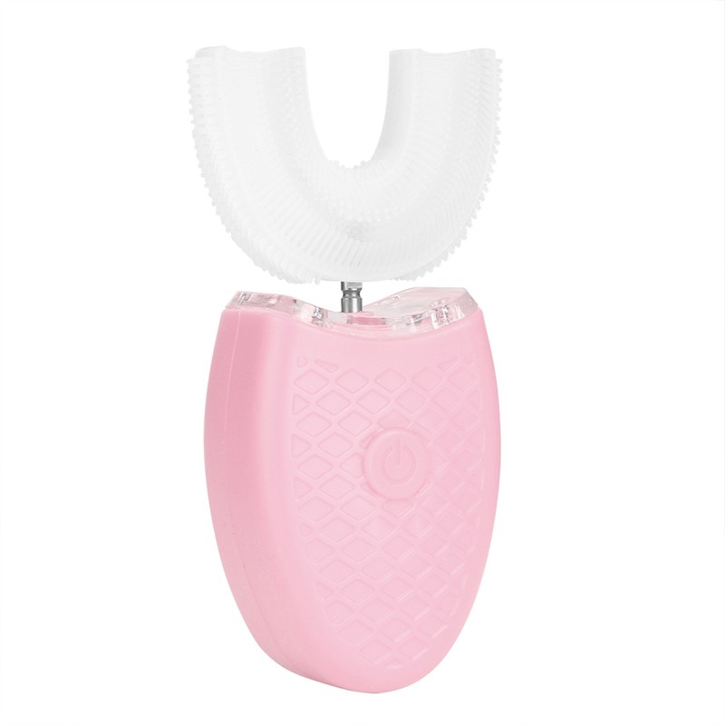 Household Ultrasonic Rechargeable Silicone U shaped Electric Toothbrush Teeth Whitening