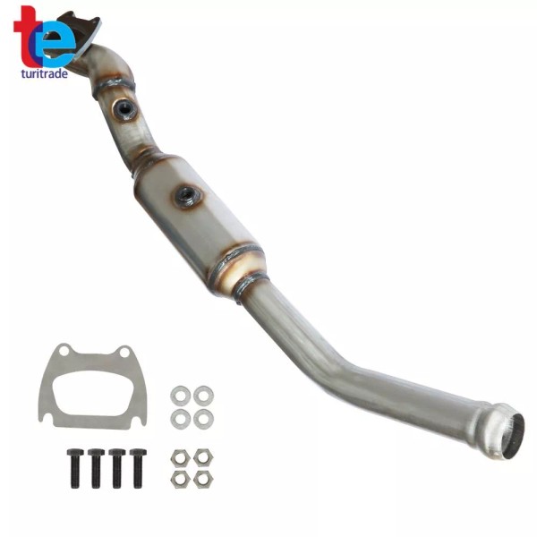 turitrade 1Pc Right Side Front Catalytic Converter For 2011-2012 Jeep