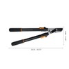 25-Inch Steel Bypass Lopper – Telescoping Handle with Power Lever