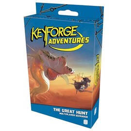 Ghost Galaxy KeyForge Adventures: The Great Hunt - Explore, Hunt & Battle! Cooperative Strategy Card Game for Kids and Adults, Ages 14+, 1-3 Players, 45-90 Min Playtime, Made by Ghost Galaxy