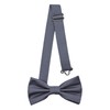 Ladeheid Children's Boys Bow Tie - Pre-Tied, Adjustable Band, Matte