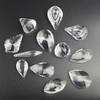 H&D Pack of 12 Clear Crystal Chandelier Lamp Lighting Drops