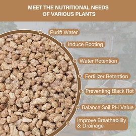 NUPICK 3lb Maifanitum Stones for Succulent, 1/8"-1/4" Golden Pea Gravel for Cactus, Small Pebbles for Indoor Plants Soil Covers, Decorative Rocks for Bonsai, Vases Fillers, Aquarium, Top Dressing
