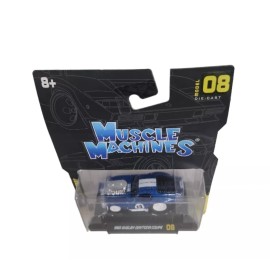 Muscle Machines Blue 1965 Shelby Dayton Coupe 1/64 Diecast Car Series 2 Model 08