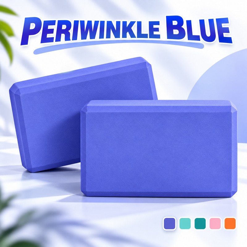 2 Pcs Yoga Foam Block for Stretching & Balance –