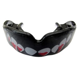 SHIHAN Gum Shield Blood Fangs Power-Sports Signature Gum Shield 'Blood-Fangs - Senior, Rugby, Wrestling Football Volleyball Judo Martial Arts Mouth Guard