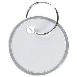 HY-KO PROD Office Storage Accessory 25 Pack 1-1/4 White Tag/Ring (KC144)