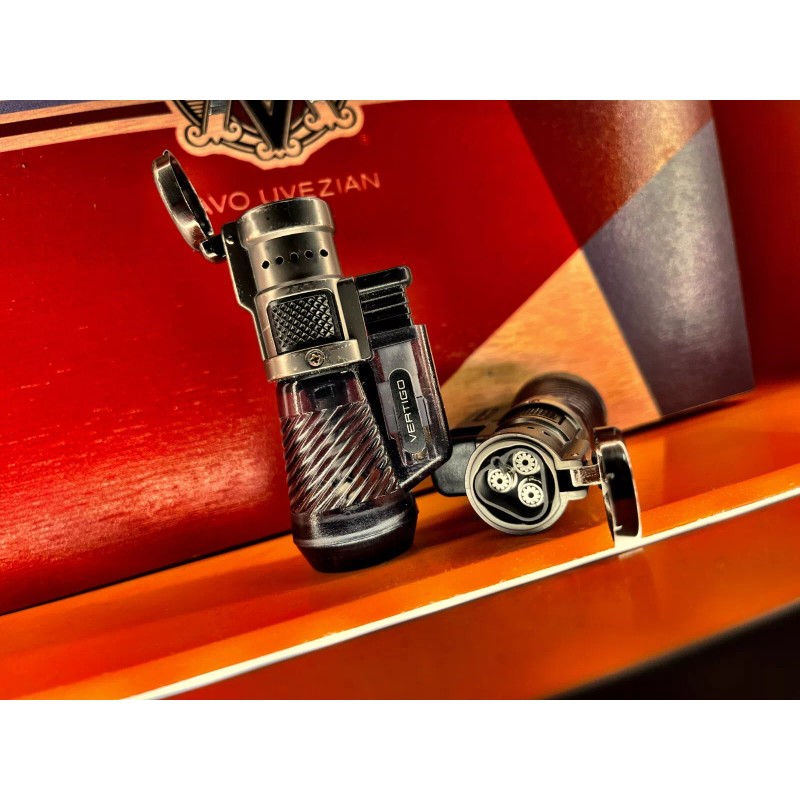 Vertigo Cyclone Triple Torch CIgar Lighter - 3 Pack -