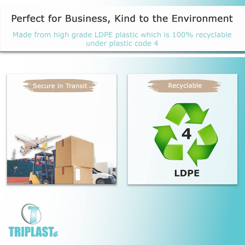 Triplast 100 x A7 Printed Document Enclosed Wallet (95 x
