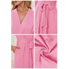 YAHESHION Women’s Soft Robe Casual Loungewear Long Cotton Bathrobe Lightweight
