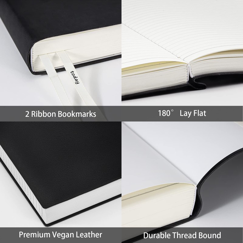 Notebook Journal, 8.5" x 11", 400 Pages College Ruled Notebook,
