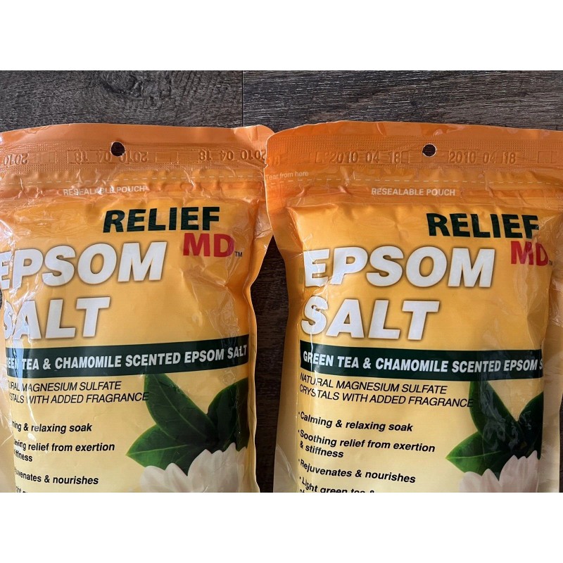 Blue Cross Laboratories Relief MD Epsom Salt Green Tea &