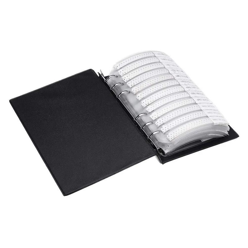 DollaTek 1% 0603 SMD Resistance Assorted Folder (0 Ohm-10M Ohm)