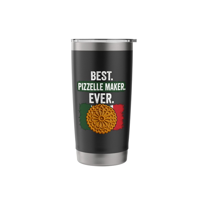Best. Pizzelle Maker. Ever. Pizzelle Stainless Steel Insulated Tumbler
