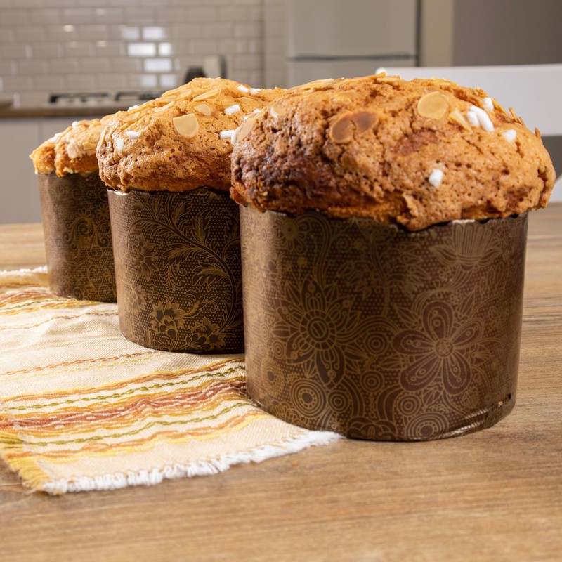 12 oz Panettone Paper Mold | 12 Pack | Easter