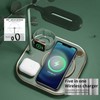 Nordecco 5 IN 1 Wireless Desktop Smart Dock Charger Dimmable