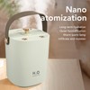 1.2L Double Spray Humidifier with Night Light USB Powered Large