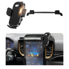 soukeo Upgraded Car Phone Holder Fits for Ford Ranger 2024 2025 2026 Auto Accessories,Cradles Adjustable Cell Phone Mount for 4-7 in Phones