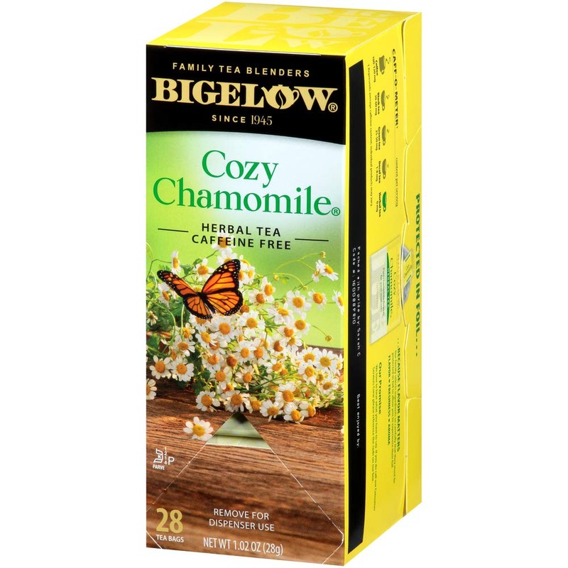 Bigelow Single Flavor Tea, Cozy Chamomile, 28 Bags/box