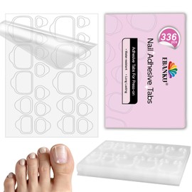 336PCS Nail Adhesive Tabs for Toe EBANKU Breathable Toenail Glue Stickers