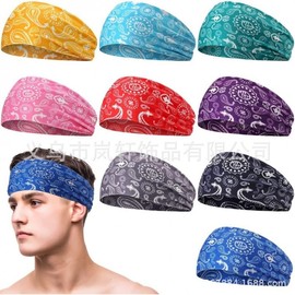 Sports Headband: Sweat-Absorbing, Breathable for Running, Yoga & Fitness Free Size/Green 15ea