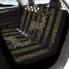 SEANATIVE American Flag Car Seat Cover Full Set Polyester Automotive