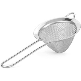Kafoor Fine Mesh Strainer - 3.3 Inch Conical Sieve - Tea Strainers for Loose Tea, Coffee Strainer, Food Strainer, Juice Strainer, and Much More!