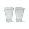 TUPPERWARE Stella Diamant 475 ml Clear Drinking Cup Cups (2)