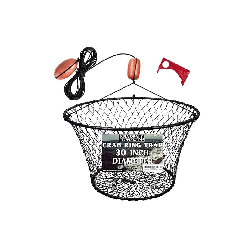 KRAKEN SUPPLY CO Crab Ring Trap Heavy Duty 30 inch