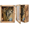 SAMGUYUE 11 x13 Shadow Box Frame, Sturdy Rustic Memory Display