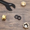 Pack of 8 Blanking Plugs 1/2 Inch Sealing Cap Brass