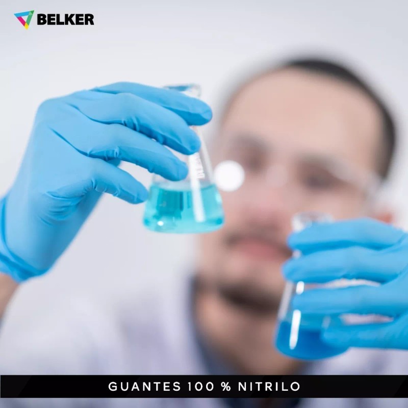 Cormedic Guantes 100 % Nitrilo Sin Polvo 10 Cajas /100