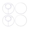 sourcing map Lamp Shade Ring, 110mm Dia. Lampshade Holder Frame