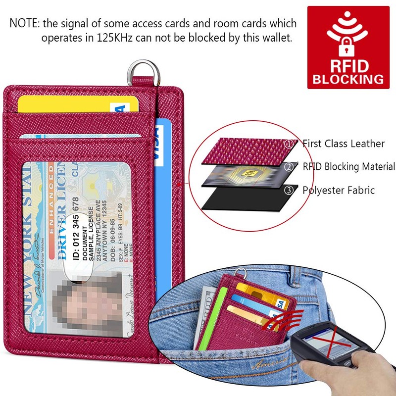 FurArt Slim Minimalist Wallet, Front Pocket Wallets, RFID Blocking, Credit