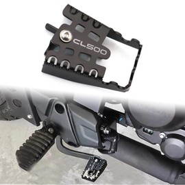 New CL300 CL500 Climbing Style Brake Lever Extension Pedal Tip Plate Extension Extender For Honda CL300 CL500 2023 Motorcycle Parts