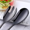 Bisda Salad Spoon and Fork Set Stainless Steel Salad Servers