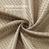 Gibelle Extra Long Shower Curtain 72 x 84, Tall Waffle