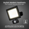 Luceco Outdoor Security LED Floodlight with PIR Motion Sensor for