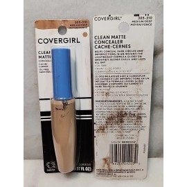 COVERGIRL 2 COVERGIRL Clean Matte CONCEALER oil free  305-310 MEDIUM / DEEP
