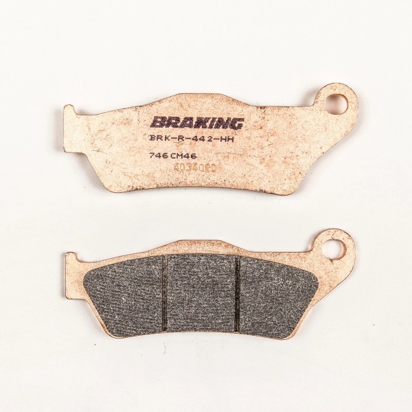 BRAKING 746CM46 BRAKE PAD SET SINTERED HIGH PERFORMANCE