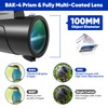 Monocular Telescope High Powered 80x100 Monoculars with Lighths for Adults